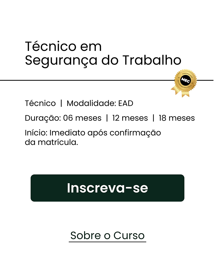 Técnico em Segurança do Trabalho