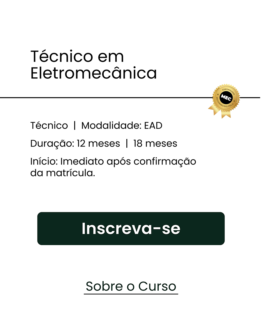 Técnico em Eletromecânica